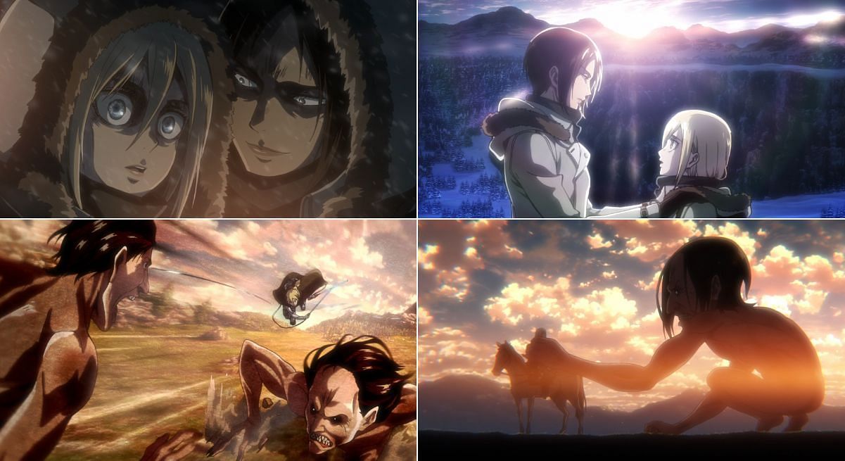 Ymir and Hisotria (Image via Wit Studio)